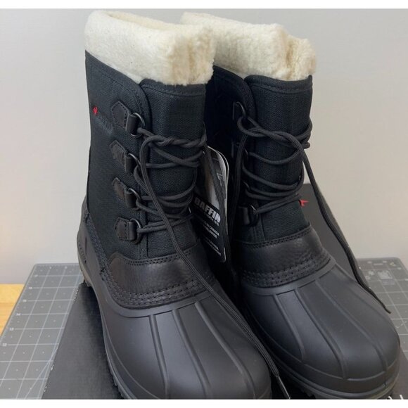 Baffin Bobcaygeon Womens Insulated Waterproof Boots Size 11 Black - Picture 2 of 9